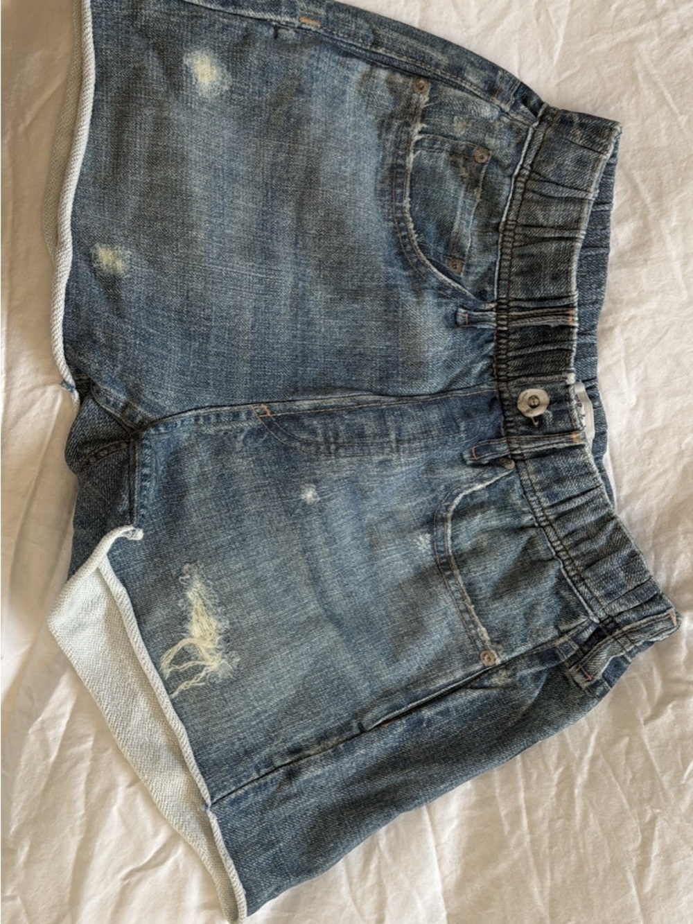 rag & bone Miramar sweat-pant jean Shorts